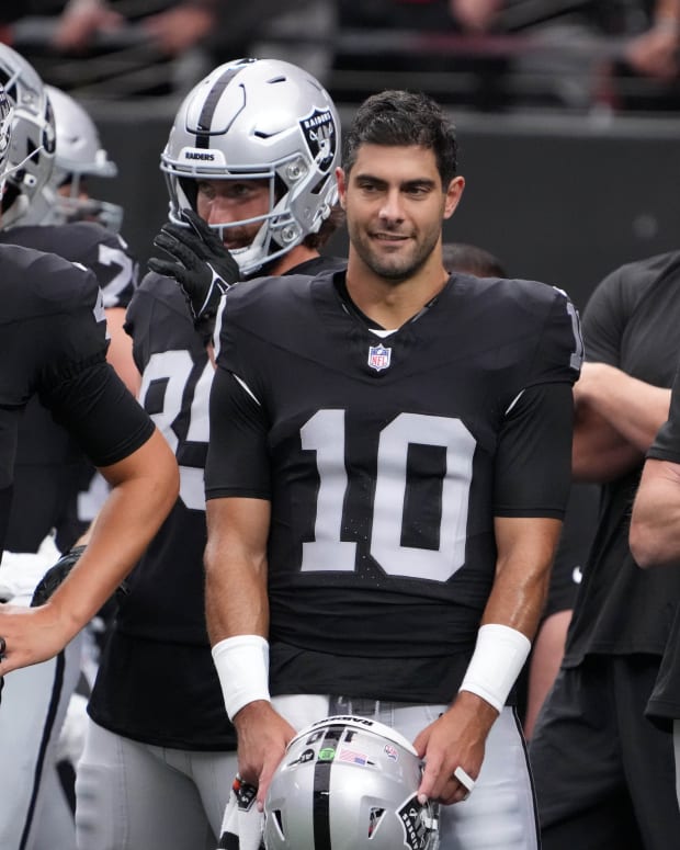 Aidan O'Connell Jimmy Garoppolo